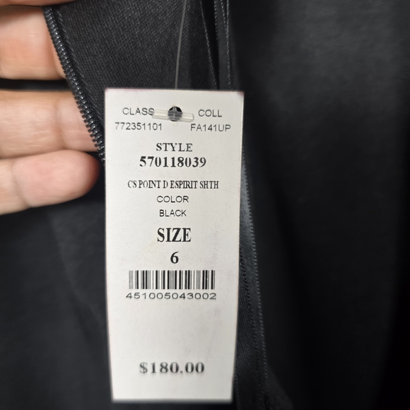 White House Black Market Black Dress Size 6. - Picture 6 of 13